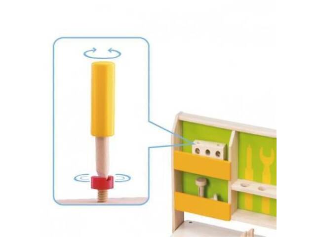 Ігровий набір WonderWorld Стіл теслі (WW-4560) - Фото 6