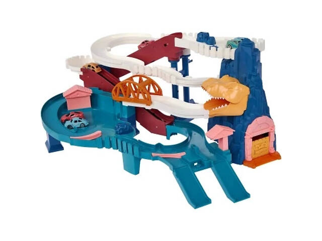 Ігровий набір ZIPP Toys Dino автотрек-серпантин електричний, 6 машинок (5501A) - Фото 9