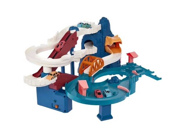 Ігровий набір ZIPP Toys Dino автотрек-серпантин електричний, 6 машинок (5501A) - Фото 10