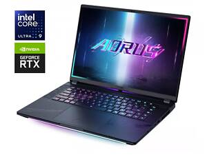 Ігровий ноутбук Б-клас Gigabyte Aorus Master 16 BZH / 16' (2560x1600) IPS / Intel Core Ultra 9 275HX (24 ядра по 2.1 - 5.4 GHz) / 32 GB DDR5 / 2000 GB SSD NVMe / nVidia GeForce RTX 5090, 24 GB GDDR7,