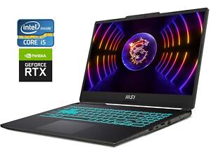 Игровой ноутбук MSI Cyborg 15 A12VF / 15.6' (1920x1080) IPS / Intel Core i5-12450H (8 (12) ядер по 3.3 - 4.4 GHz) / 16 G