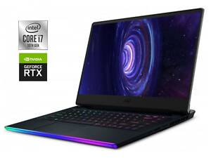 Игровой ноутбук MSI GE66 Raider / 15.6' (3840x2160) IPS / Intel Core i7-10750H (6 (12) ядер по 2.6 - 5.0 GHz) / 16 GB DD