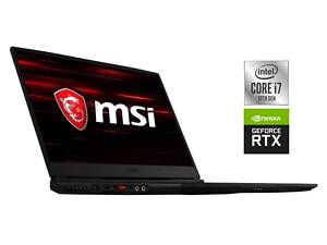 Игровой ноутбук MSI GE75 Raider 10SE / 17.3' (1920x1080) IPS / Intel Core i7-10750H (6 (12) ядер по 2.6 - 5.0 GHz) / 16