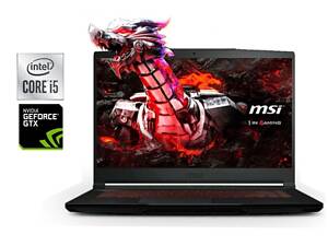 Игровой ноутбук MSI GF63 Thin 10SC / 15.6' (1920x1080) IPS / Intel Core i5-10500H (6 (12) ядер по 2.5 - 4.5 GHz) / 16 GB