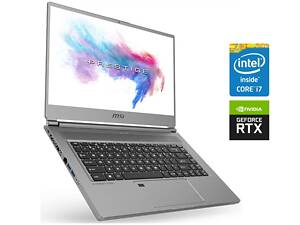 Игровой ноутбук MSI P65 Creator / 15.6' (3840x2160) IPS / Intel Core i7-9750H (6 (12) ядер по 2.6 - 4.5 GHz) / 16 GB DDR