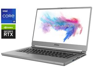 Игровой ноутбук MSI P65 Creator 9SF-654US / 15.6' (3840x2160) IPS / Intel Core i9-9880H (8 (16) ядер по 2.3 - 4.8 GHz) /