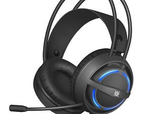 Игровые наушники Defender Dexter RGB 2.2м (Черный)