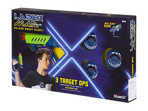 Игрушечное оружие Silverlit Lazer M.A.D. Тренировочный набор (1 бластер, 3 мишени) LM-86846 (LM-86846)
