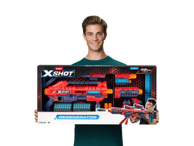 Іграшкова зброя Zuru Бластер X-Shot Excel Regenerator (36173R) - Фото 2