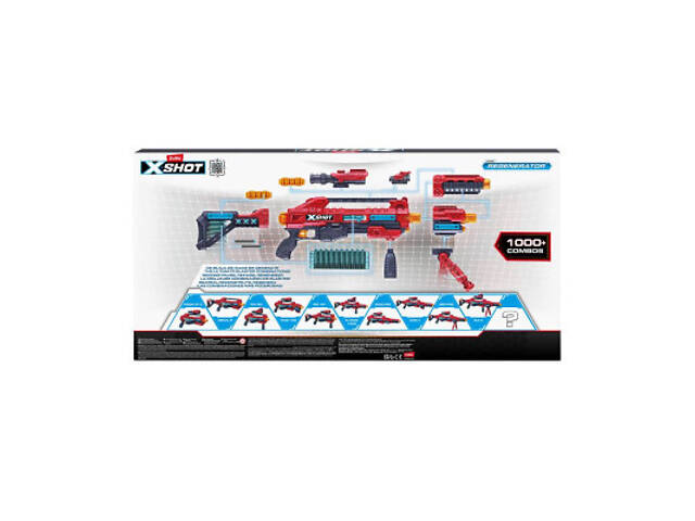 Іграшкова зброя Zuru Бластер X-Shot Excel Regenerator (36173R) - Фото 9