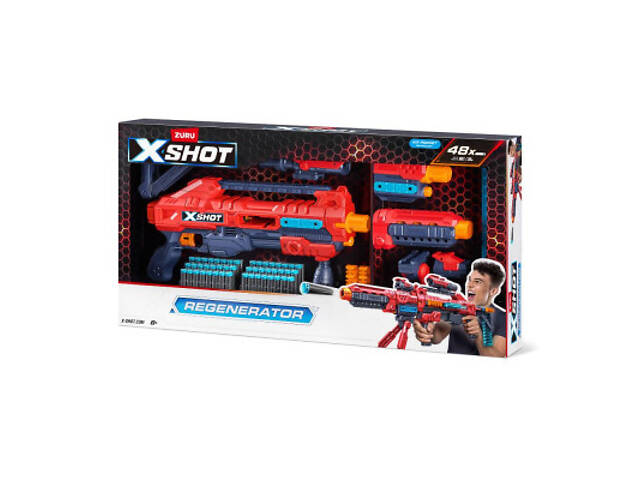 Іграшкова зброя Zuru Бластер X-Shot Excel Regenerator (36173R) - Фото 10