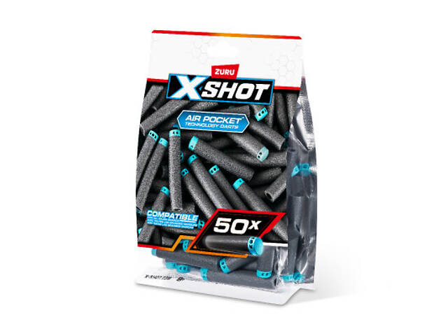 Іграшкова зброя Zuru X-Shot Набір патронів Excel (50 патронів) (36588) - Фото 1