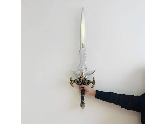 Іграшковий меч Артаса RESTEQ — Крижаний Скорбот / Frostmourne 1:1, 100 см, косплей World of Warcraft, меч Короля-ліча - Фото 2