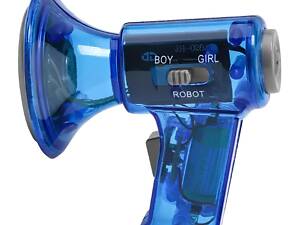 Іграшковий рупор зі зміною голосу, рупор для дітей з режимами чоловічий, жіночий та голос робота