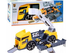 Іграшковий трейлер з контейнером P905-A і краном