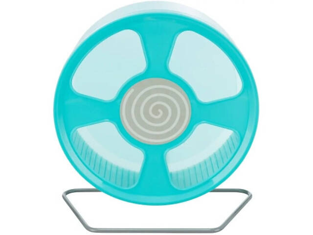 Іграшка для гризунів Trixie Бігове колесо на підставці d:20 см (кольори в асортименті) (4047974610107) - Фото 8