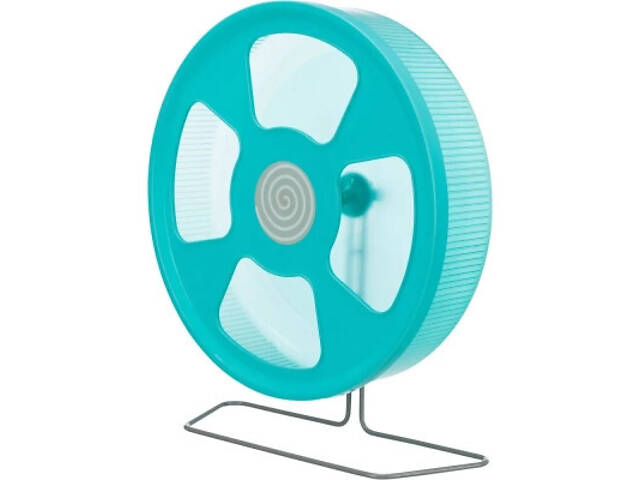 Іграшка для гризунів Trixie Бігове колесо на підставці d:20 см (кольори в асортименті) (4047974610107) - Фото 9