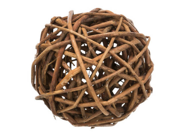 Іграшка для гризунів Trixie Плетений шар 10 см (4011905619422) - Фото 1