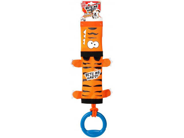 Іграшка для собак GiGwi Bite me hard Тигр (поліестер) 55 см (2345) - Фото 2