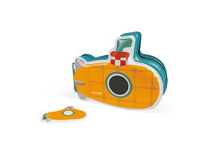 Іграшка книга для купання для дітей Janod Субмарина