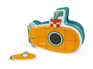 Іграшка книга для купання для дітей Janod Субмарина