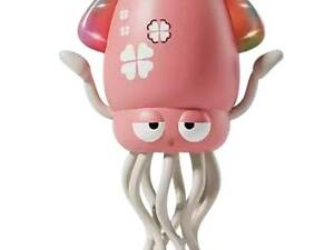 Игрушка No Brand Tummy Time Танцующий Кальмар 20.7x12.6x7.6 см Розовый (2104618658)