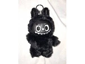 Игрушка-сюрприз кукла мягкая Labubu, 17см, черный, непрозрачный пакет, Box