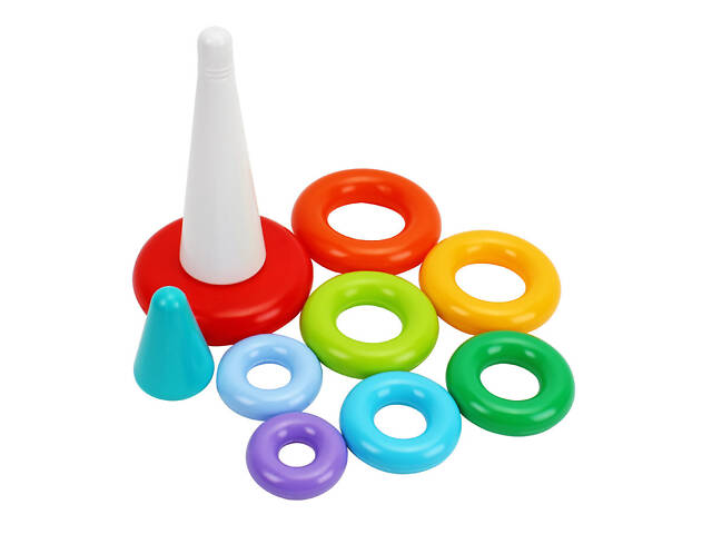 Іграшка Технок Пірамідка T-1904 14.2х30.5 см - Фото 3