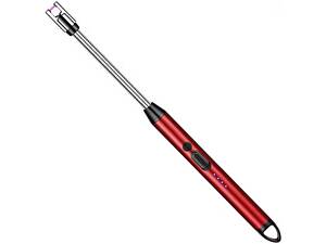 Імпульсна USB запальничка Primo з вбудованим акумулятором для газової плити, духовки, розпалу - Red