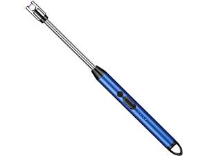 Імпульсна USB запальничка Primo з вбудованим акумулятором для газової плити, духовки, розпалу - Blue