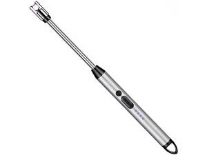 Імпульсна USB запальничка Primo з вбудованим акумулятором для газової плити, духовки, розпалу - Silver