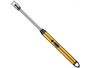 Імпульсна USB запальничка Primo з вбудованим акумулятором для газової плити, духовки, розпалу - Gold