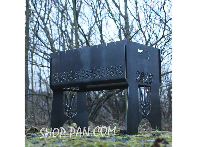 Індивідуальний мангал у валізі на 6 шампурів - Фото 3