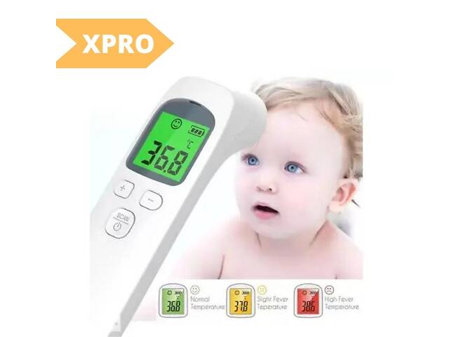 Инфракрасный бесконтактный термометр XPRO Non Contact Ytai (WM -104) (100), 32°C ~ 42,5°C, LCD дисплей, с памятью (MER-1 - Фото 2