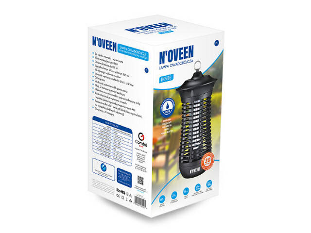 Інсектицидна лампа N'oveen IKN18 (RL076225) - Фото 4