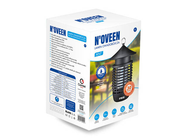 Інсектицидна лампа N'oveen IKN7 (RL074372) - Фото 5