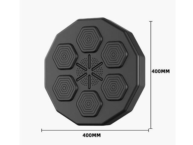 Інтерактивна настінна мішень для боксу 40×40×7,5 см з Bluetooth і підсвіткою ударних зон - Фото 9