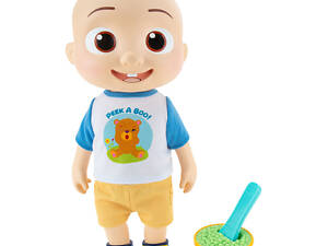 Інтерактивна іграшка CoComelon Deluxe Interactive JJ Doll Джей Джей зі звуком (CMW0058)