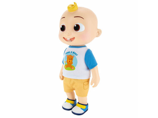 Інтерактивна іграшка CoComelon Deluxe Interactive JJ Doll Джей Джей зі звуком (CMW0058) - Фото 4