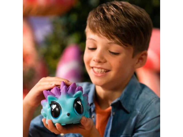 Інтерактивна іграшка Jiggly pets Їжачок голубий (6337831) - Фото 7