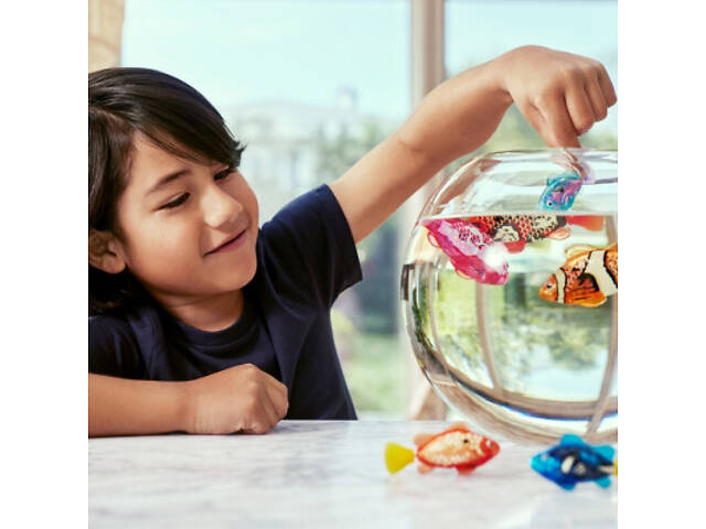 Інтерактивна іграшка Pets & Robo Alive S3 - Роборибка (помаранчева) (7191-5) - Фото 2