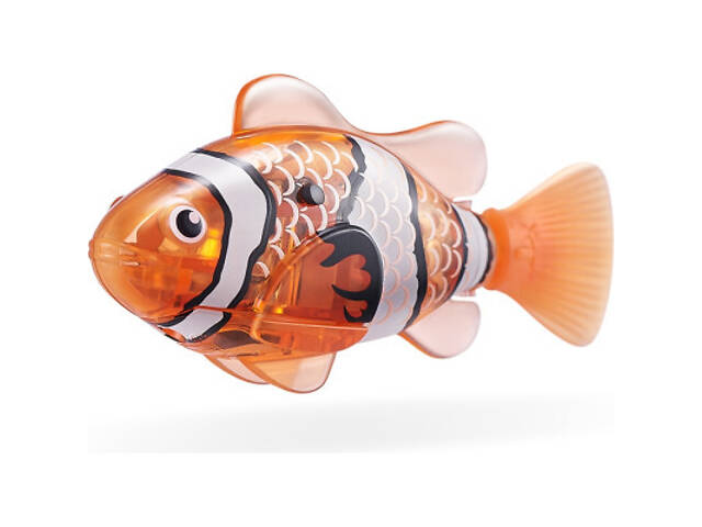 Інтерактивна іграшка Pets & Robo Alive S3 - Роборибка (помаранчева) (7191-5) - Фото 4