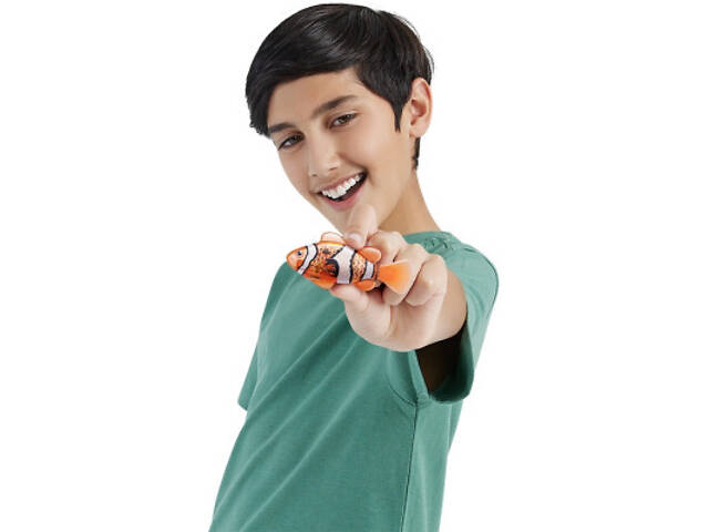 Інтерактивна іграшка Pets & Robo Alive S3 - Роборибка (помаранчева) (7191-5) - Фото 7