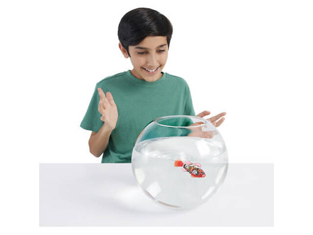 Інтерактивна іграшка Pets & Robo Alive S3 - Роборибка (помаранчева) (7191-5) - Фото 8