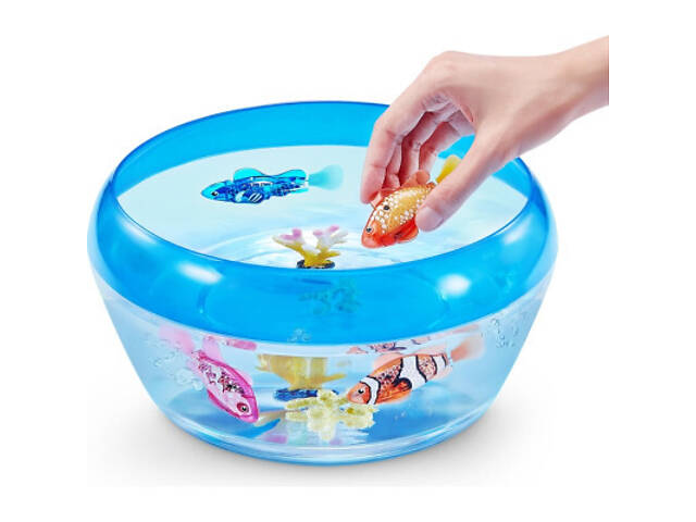 Інтерактивна іграшка Pets & Robo Alive S3 - Роборибка (помаранчева) (7191-5) - Фото 9