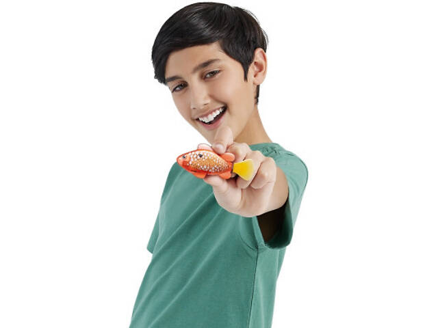 Інтерактивна іграшка Pets & Robo Alive S3 - Роборибка (золотиста) (7191-2) - Фото 7