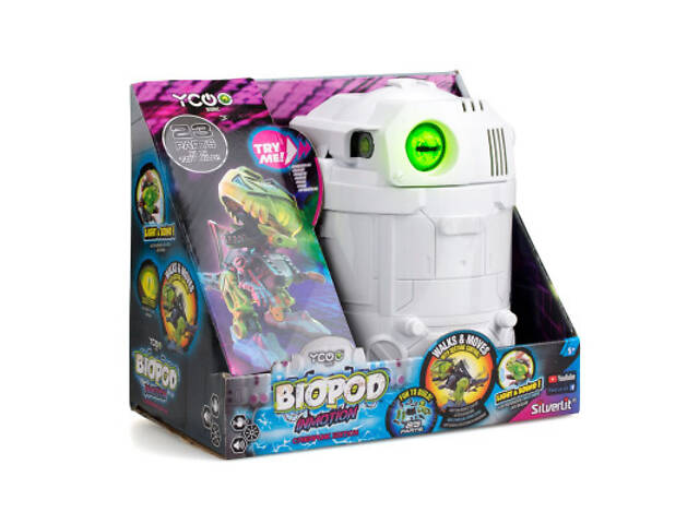 Інтерактивна іграшка Silverlit Робозавр Biopod Cyberpunk Inmotion (88092) - Фото 1