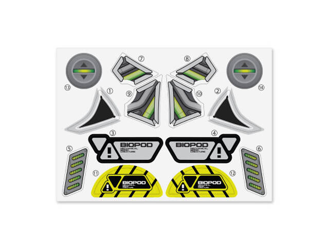 Інтерактивна іграшка Silverlit Робозавр Biopod Cyberpunk Inmotion (88092) - Фото 8