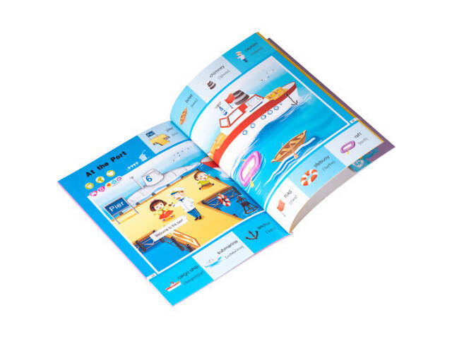 Інтерактивна іграшка Smart Koala Набір інтерактивних книг 200 Перших слів (1,2), Казки (SKB23BWFT) - Фото 2