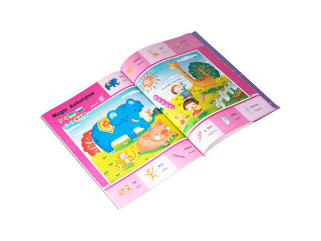 Інтерактивна іграшка Smart Koala Набір інтерактивних книг 200 Перших слів (1,2), Казки (SKB23BWFT) - Фото 3